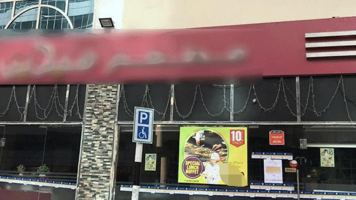 Insects found at Indian restaurant in UAE, shut down