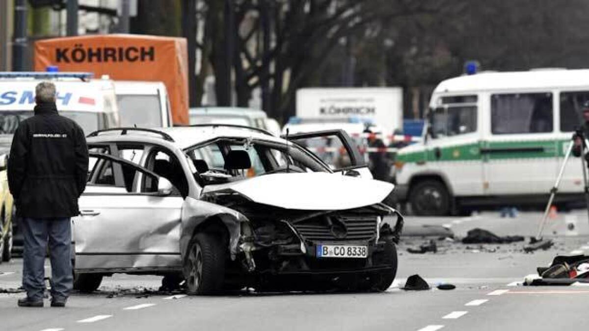 Car bomb kills driver in central Berlin: Police