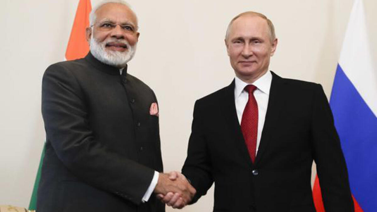 Russia awards highest order to Indian PM Modi