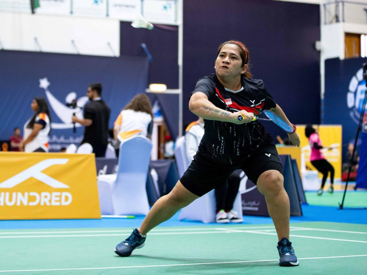 More than 300 shuttlers from 41 nations took part in the event. — Supplied photo