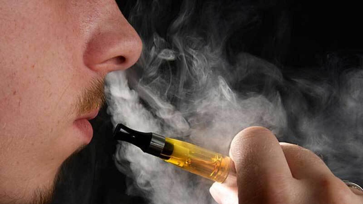 Regulating e-cigarettes is a positive step, keeping in mind the benefits of people who quit smoking.- Alamy Image