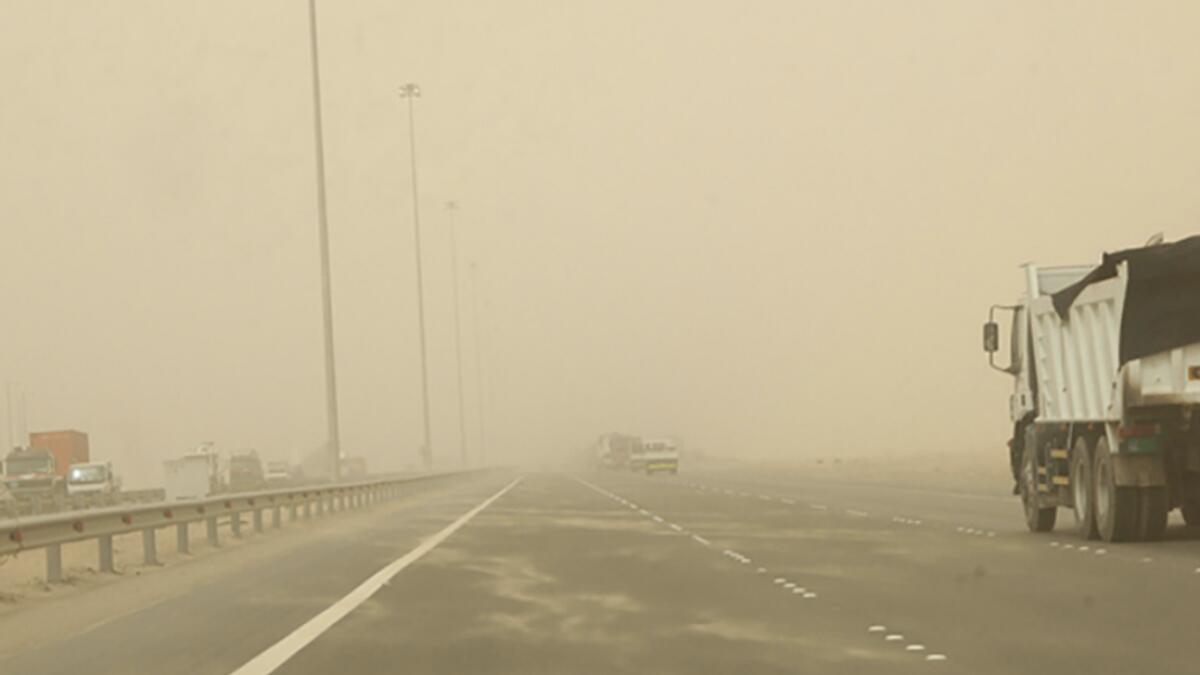 NCM issues warning against poor visibility in UAE