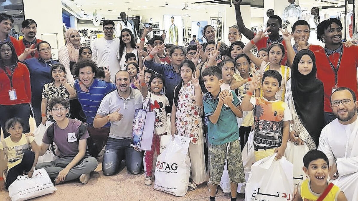 30 kids taken on Dubai shopping spree for Eid celebration 