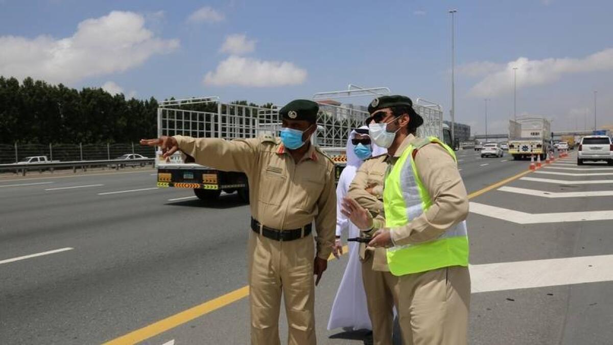 Dubai Police, patrols, daily, vehicles, national sterilisation programme, catch, violators, Lieutenant General Abdullah Khalifa Al Marri, coronavirus, Covid-19