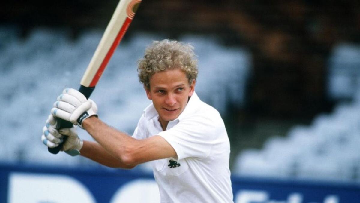 David Gower, one of the most graceful batsmen ever to have played the game. (ICC Twitter)