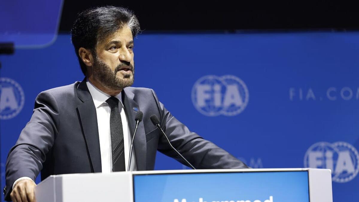 FIA President Mohammed Ben Sulayem. — Supplied photo