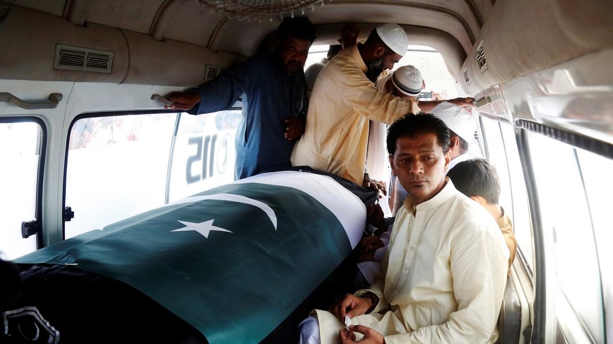 Body of Pakistani killed at Texas school arrives in Karachi
