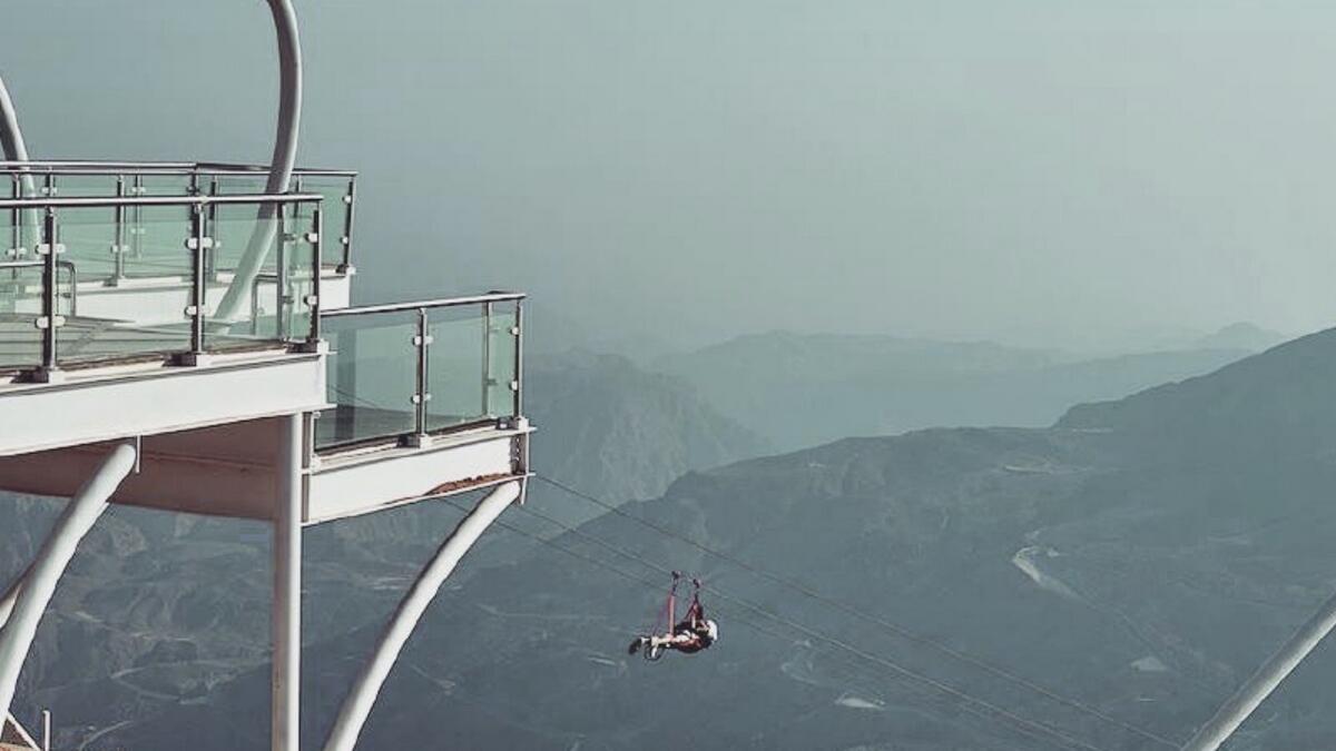 Worlds longest zipline in UAE announces reopening date 