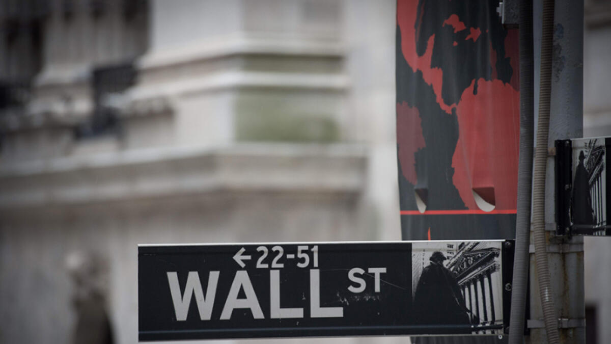 Trump slump begins in Wall Street