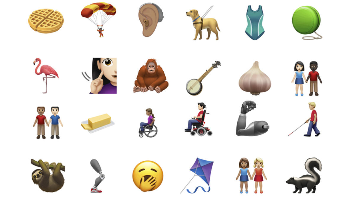 Falafels on your iPhone: Apple previews 59 new emoji