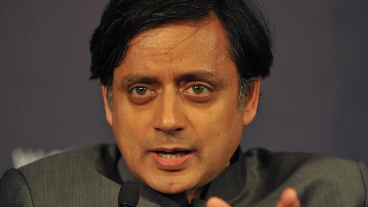 Notice issued over Tharoor poll plea