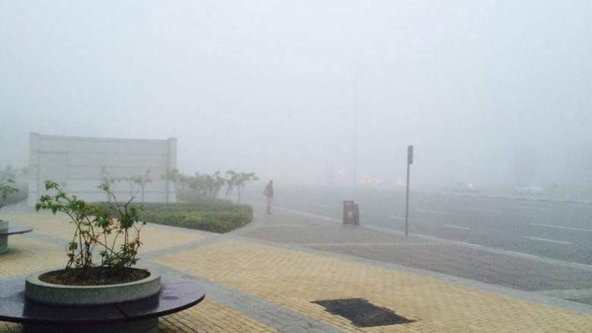 Mist, fog and humidity to continue in UAE until Friday 