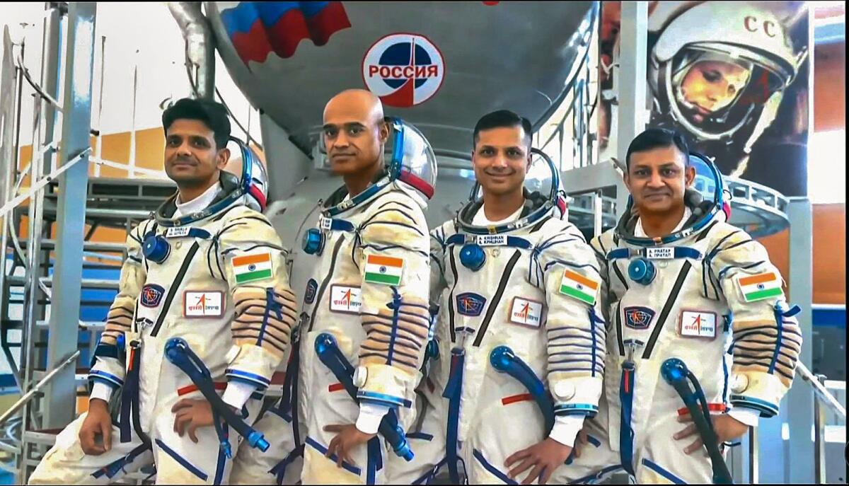 Astronauts-designates. Photo: PTI