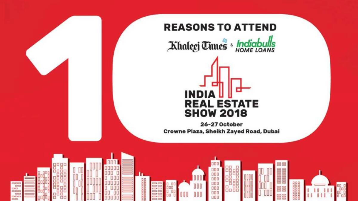 10 reasons to visit India Real Estate Show in Dubai