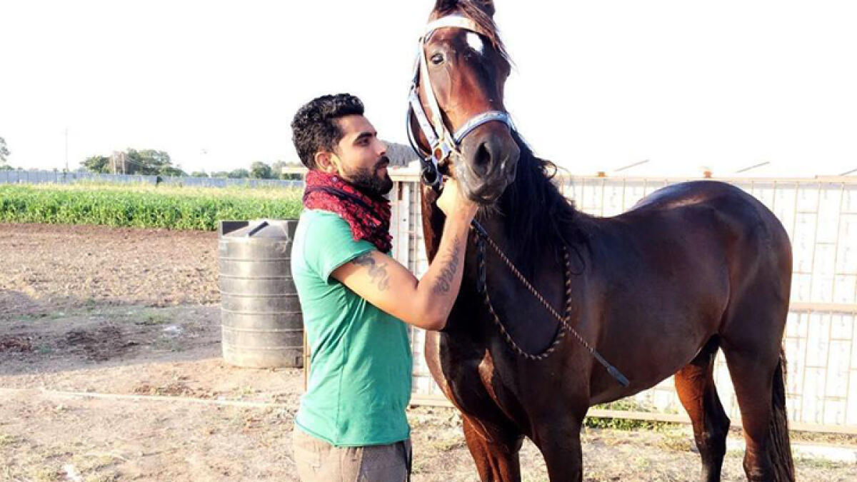Ravindra Jadeja spent a good part of the break from cricket in a unique way - with his horses. - Twitter