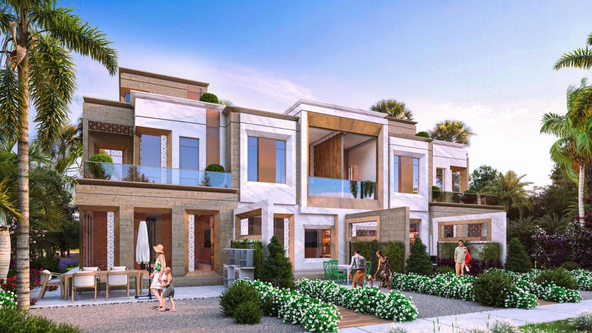 Monte Carlo comprises 4 and 5-bedroom townhouses and is nestled between the neighbourhoods of Malta and Portofino. — Supplied photo