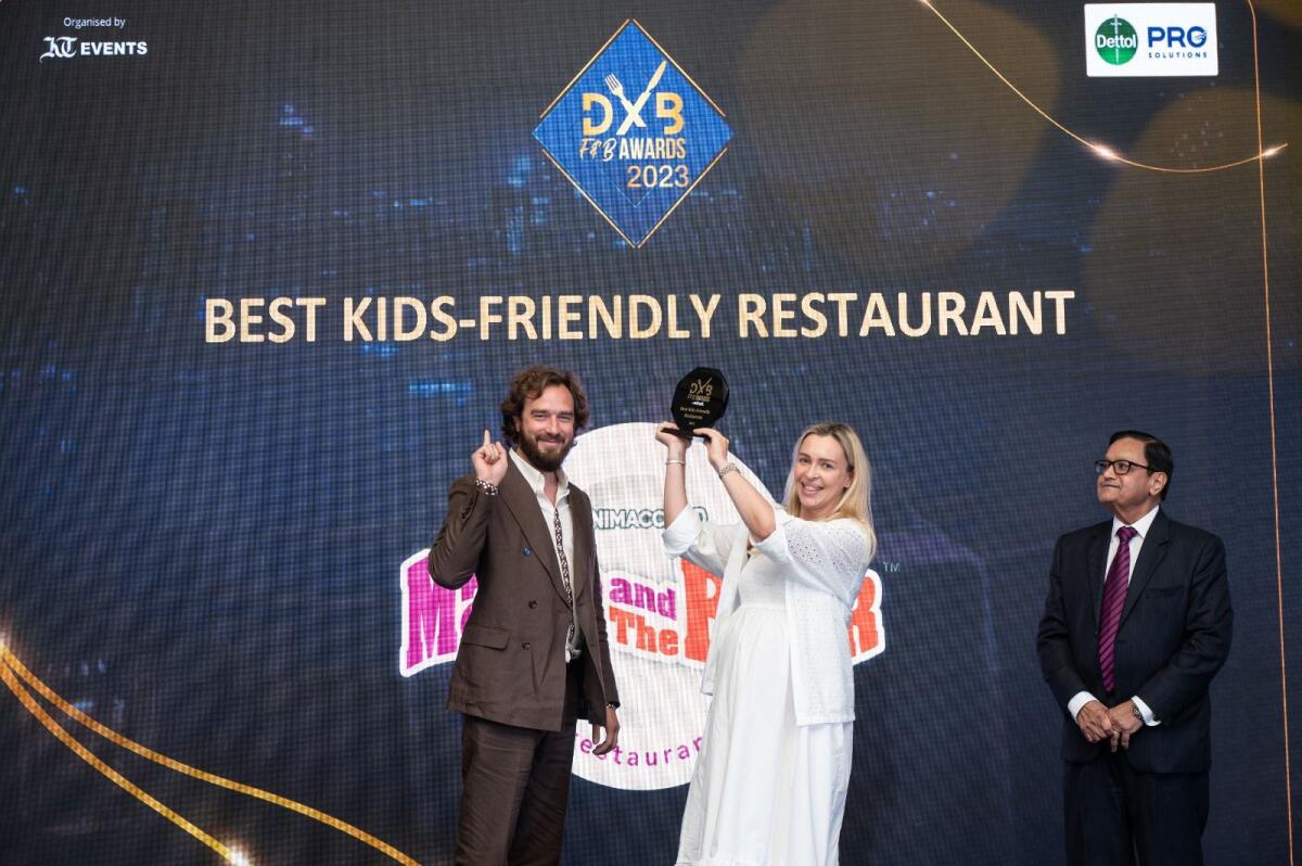 Best kids-friendly restaurant: Masha and the Bear Restaurant