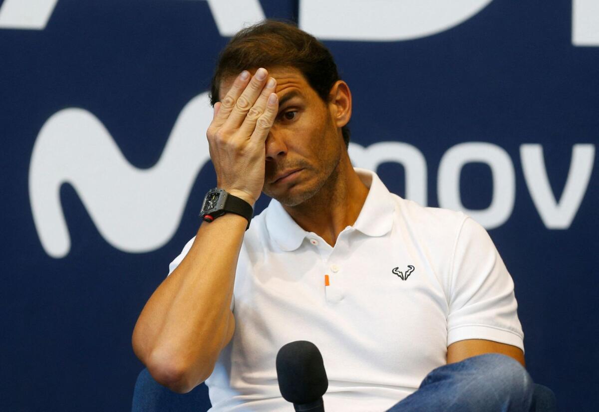 Spain's Rafael Nadal. — Reuters