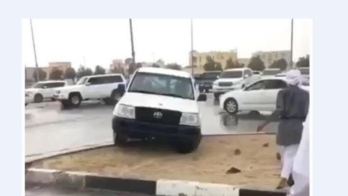 Stunt-driver arrested in Abu Dhabi after hitting pedestrian  