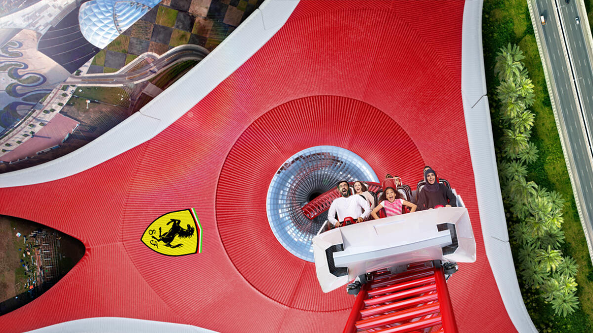 Ferrari World Abu Dhabi recognised as Middle Easts Leading Theme Park 2017