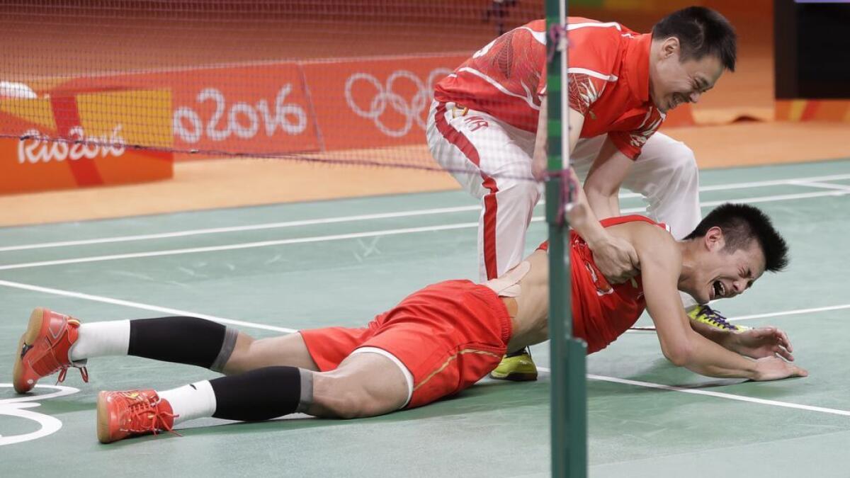  Olympics: Chinas Chen leaves Lee heartbroken