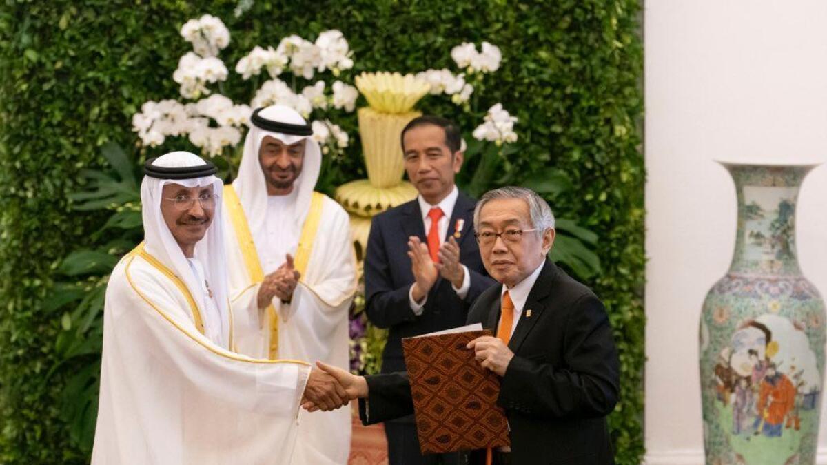 UAE, Indonesia, Sheikh Mohamed, Joko Widodo 