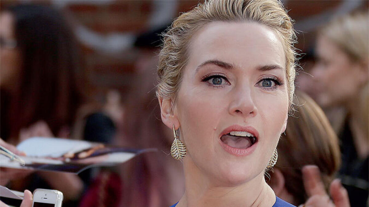 Kate Winslet finds learning on the job is the best way to move forward