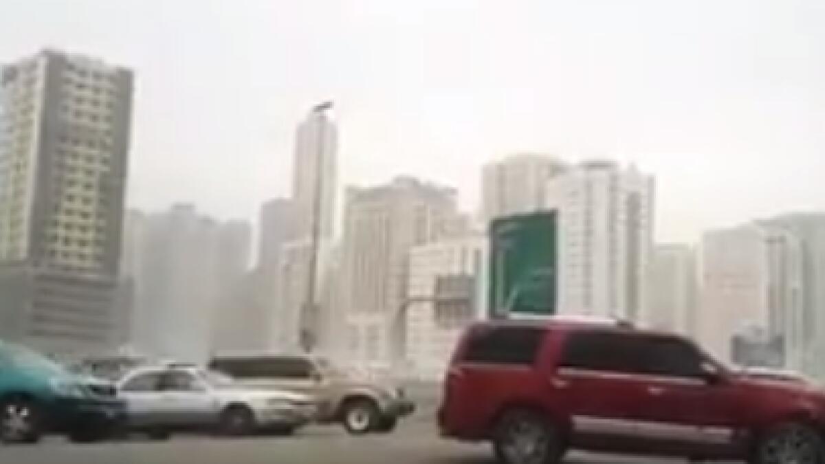 Weather warning: Rain, sandstorm hit parts of UAE