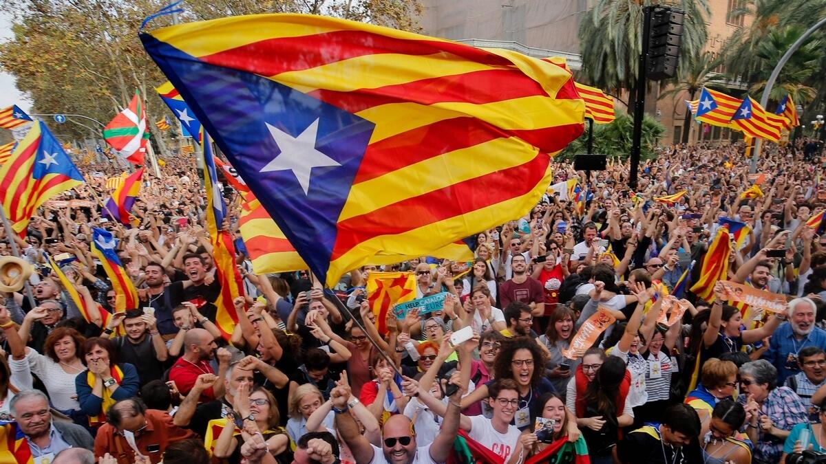Catalan parliament declares independence from Spain 