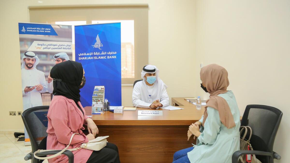 The new office of Sharjah Islamic Bank at Al Qasimia University will remain open every week on Sundays, Tuesdays, and Wednesdays from 11:00am to 1:00pm. Sundays will be reserved for the faculty and administrative staff, while Tuesdays and Wednesdays for male and female students. — Supplied photo