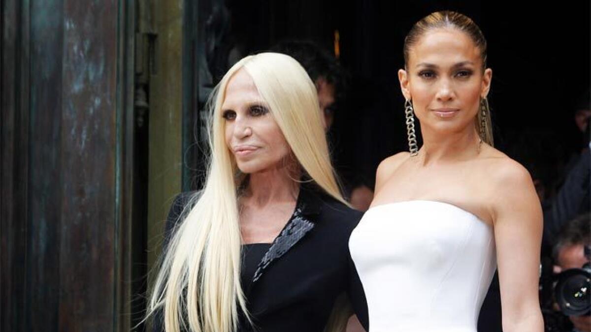 Jennifer Lopez, Versace lead Paris’ haute couture revival