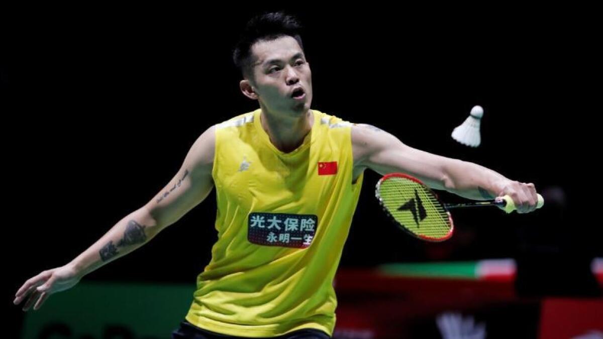 China's two-time Olympic badminton champion Lin Dan (Reuters)