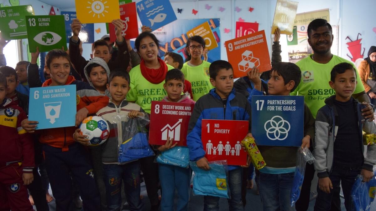Giving green hope to Syrian refugee kids