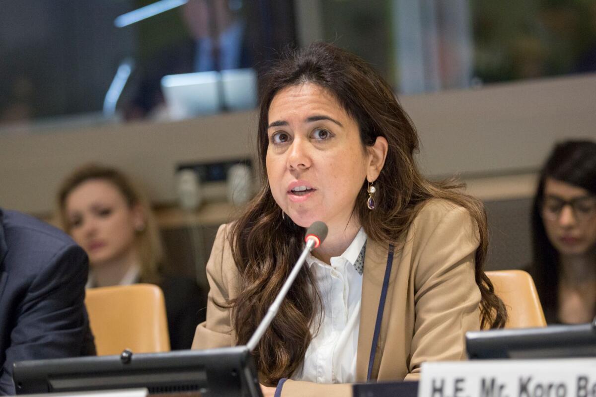 Lana Nusseibeh, the UAE's Permanent Representative to the United Nations