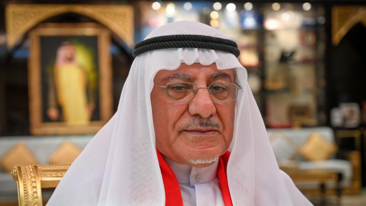 Dr Arif Al Sheikh, the author of UAE’s National Anthem at his residence in Dubai - Photo by M. Sajjad/Khaleej Times