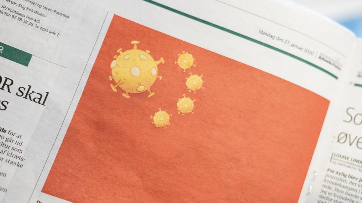 Chinese embassy wants Danish paper to apologise for coronavirus cartoon