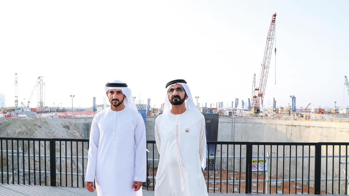 In October 2016, Sheikh Mohammed marked the ground-breaking of the tower, with the foundation work accomplished in record time