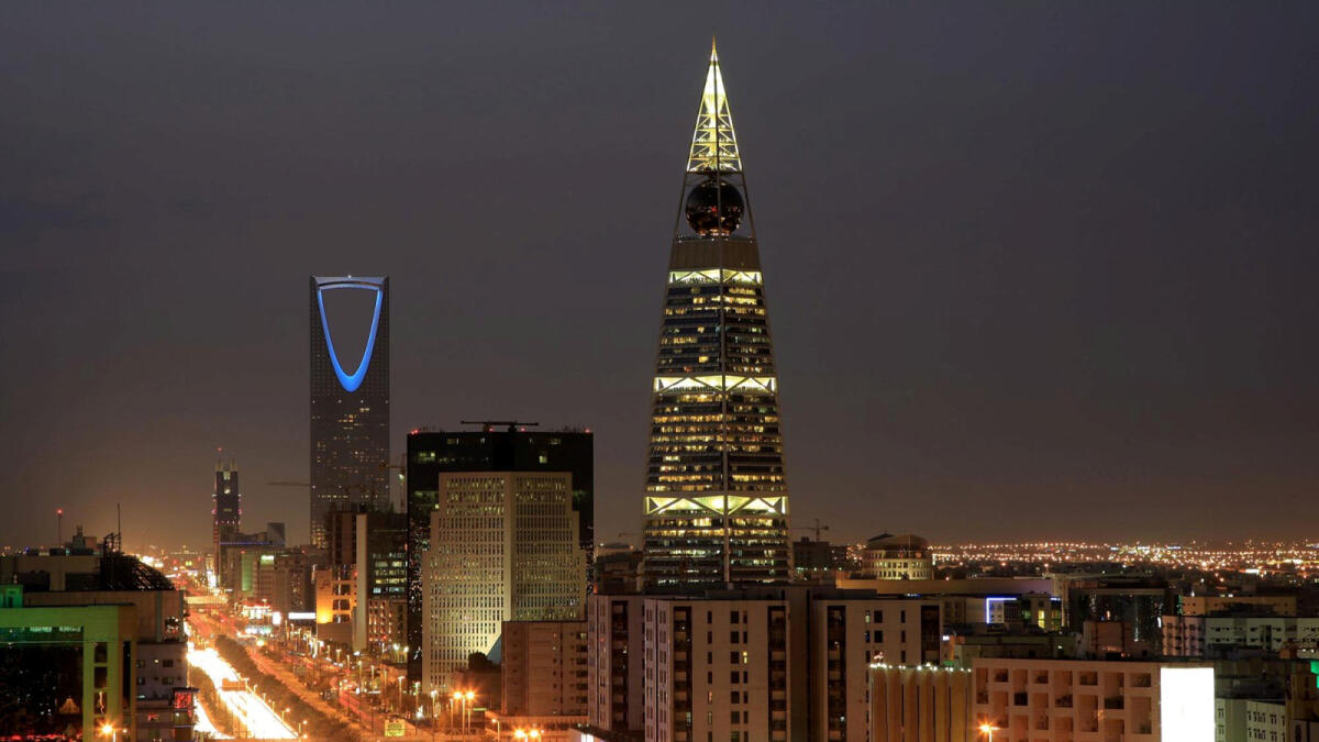 A view of downtown Riyadh. — AP file
