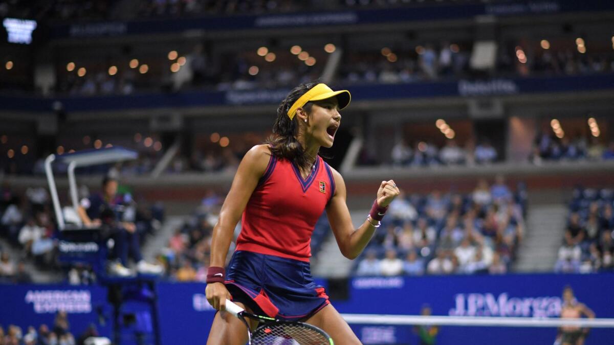 Britain's Emma Raducanu stunned the world with her improbable run to the title at the US Open. — AFP