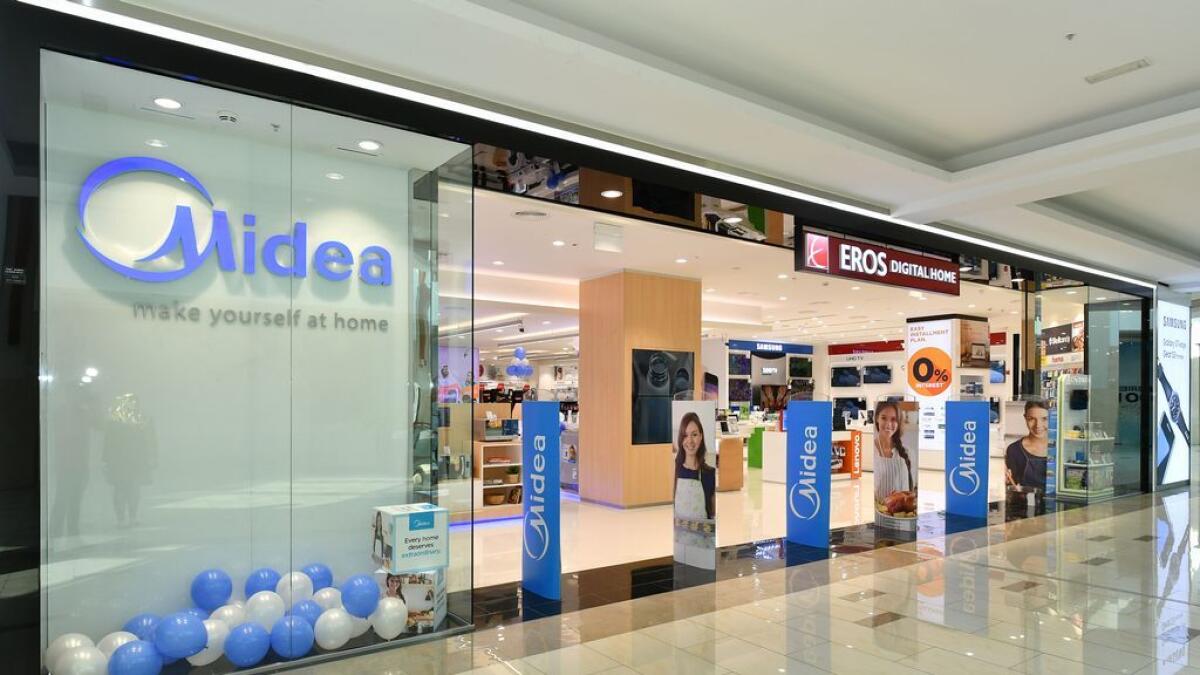 Midea opens first outlet for home appliances