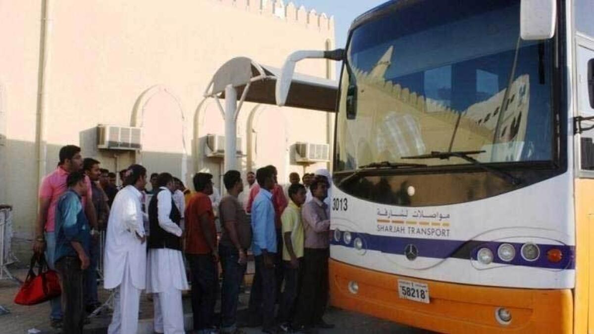 19.2m used Sharjah buses and taxis in three months