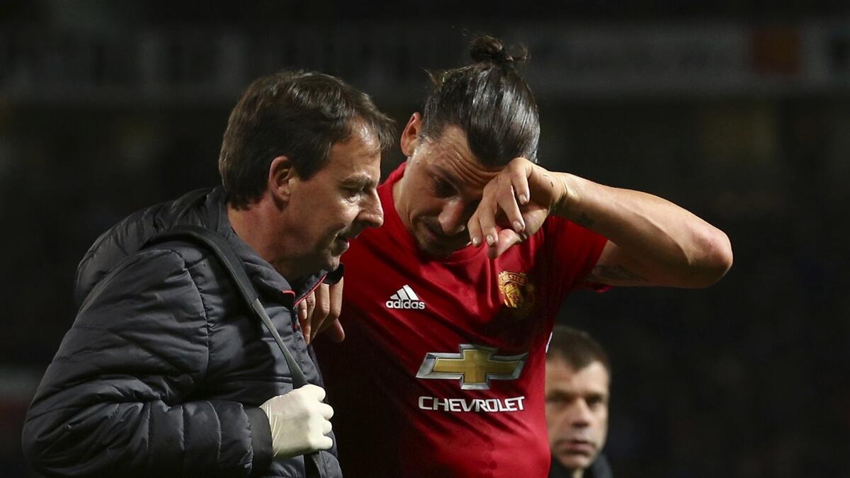 Ibrahimovic faces tough road to recovery: Jose