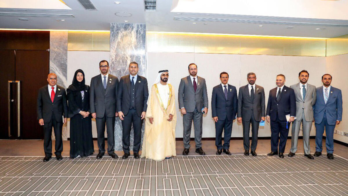 Sheikh Mohammed attends opening ceremony of 2nd Belt and Road Forum