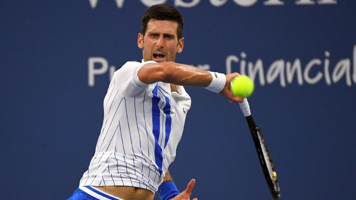 Novak Djokovic has resigned from his position as the president of the Association of Tennis Professionals. - AFP