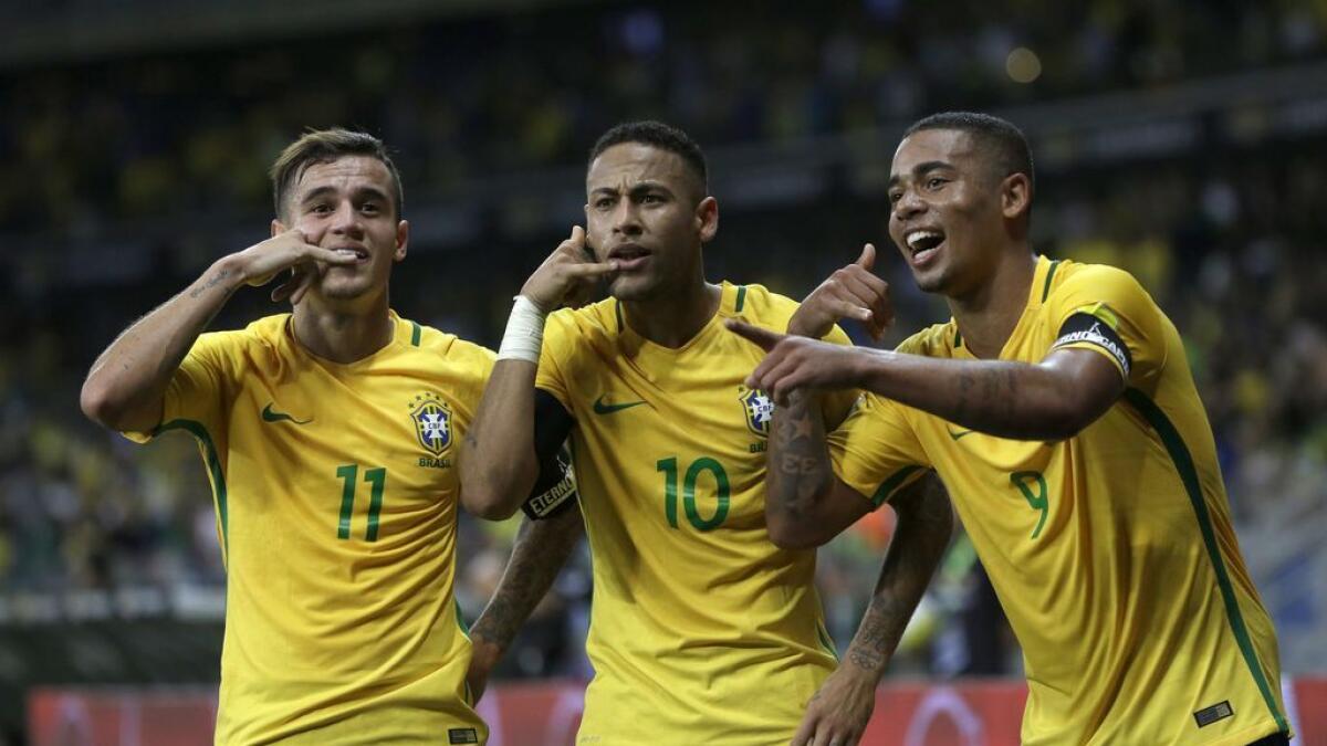 Football: Brazil go on scoring spree to leave Argentina gasping