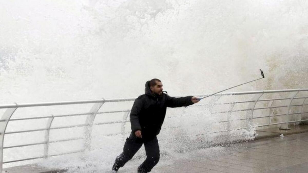 uae authorities, tropical storm maha, cyclone kyarr, selfie, warning, selfie storm warning, fujairah, advisory, weather, khaleej times