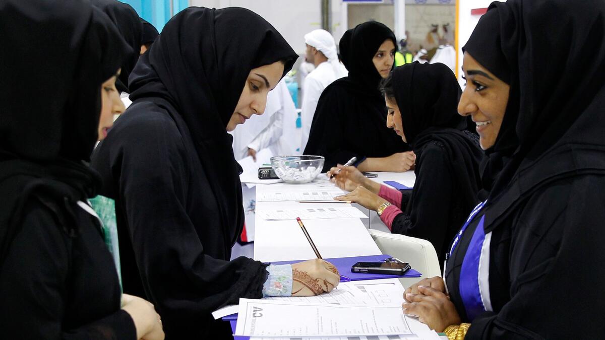 Some 69 per cent of respondents believe that hiring activity increases during Ramadan, 14 per cent say it decreases while 11 per cent believe it remains the same. — File photo