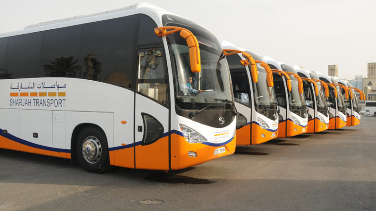 Sharjah transport agency adds 22 intercity buses to its fleet