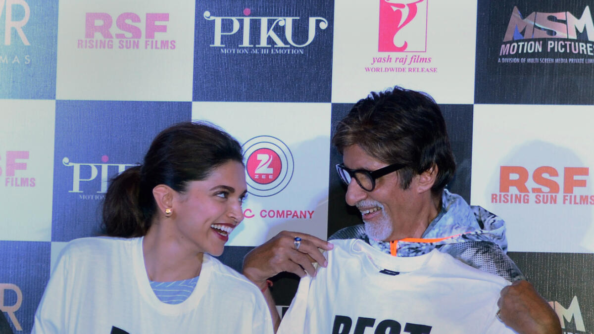 Deepika Padukone and Amitabh Bachchan starred in Piku, which was received well by audiences