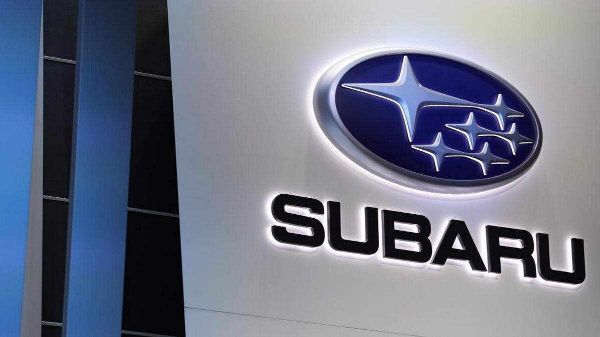 Subaru halts Japan car output on defective part, shares slide